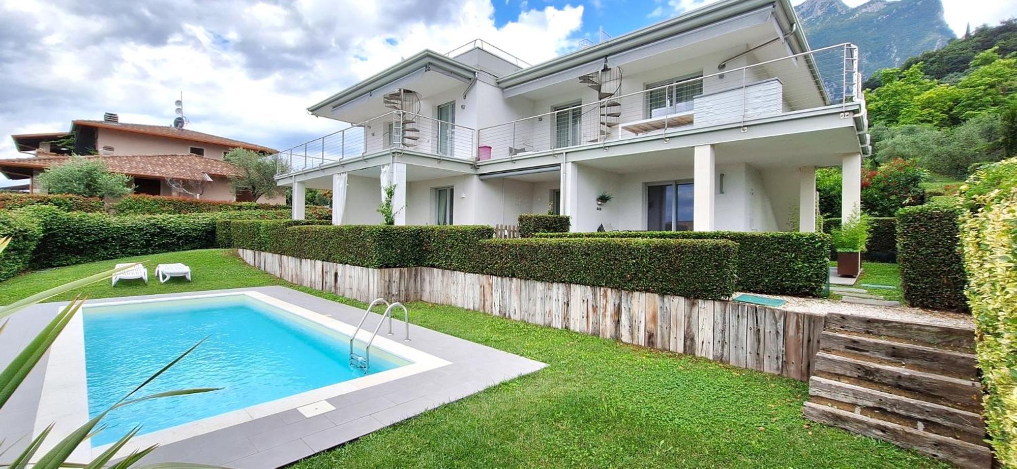 Residence Olivi - Panorama Lake View, Pool, Terrace, Garden, Wifi Toscolano-Maderno Exterior foto